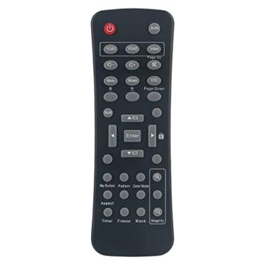 Imagem de PERFASCIN Controle remoto infravermelho de substituição adequado para projetores ViewSonic PJD5123 PJD5133 PJD5113