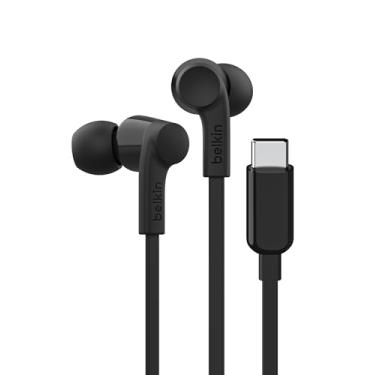 Imagem de Belkin Fones de ouvido SoundForm com fio com conector USB-C, fones de ouvido intra-auriculares com microfone - Fones de ouvido USB-C para iPhone 17, iPhone 16, iPad mini, Galaxy S25, Google Pixel 9
