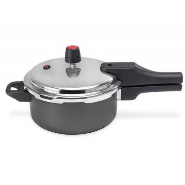 Imagem de Panela De Pressão 3 Litros Multiflon Alumínio Antiaderente Preto