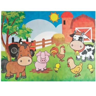Imagem de Tnt Estampado Fazendinha - Painel