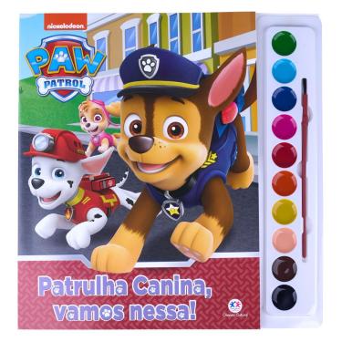Imagem de Livro Aquarela Patrulha Canina Ciranda Cultural