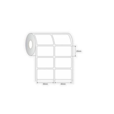 Imagem de 10.000 Etiquetas 40x25 Mm 2 Colunas - RPrint Etiquetas