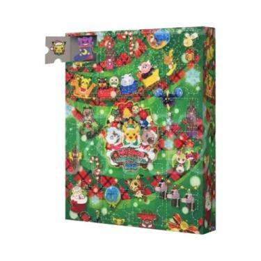 Imagem de Calendário De Natal 2024 Com Figuras De Anime Pokémon Em Caixa Surpres