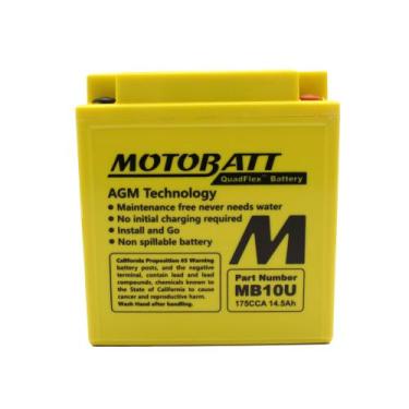 Imagem de Bateria Motobatt Suzuki Gs250fwd (mb10u)