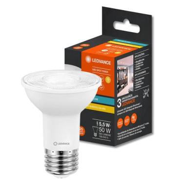 Imagem de Lampada Led Par20 5,5W 525Lm 40 Ip20 Bivolt E27 Ledvance, 127/220V, BR
