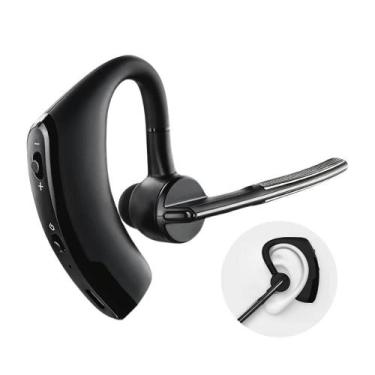 Imagem de Mini Fone De Ouvido Sem Fio Bluetooth 5.0 Atender Chamada Segurança - 
