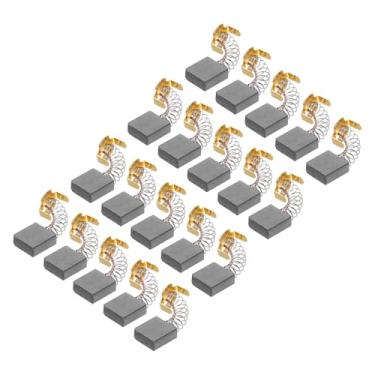 Imagem de PATIKIL Escovas de carbono 0,71 x 0,67 x 0,28 polegadas para motores elétricos, ferramenta elétrica, moedor angular, serra de mesa, reparo de peças sobressalentes, pacote com 20