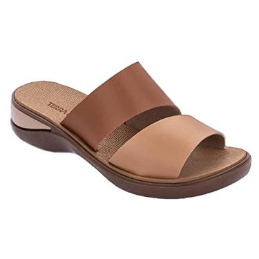 Imagem de Tamanco Terra & Água Anabela Marrom