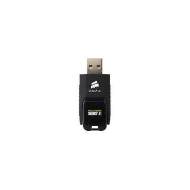 Imagem de Pen Drive 256GB Corsair Voyager Slider X1, USB 3.0, Leitura de 130MB/s, Preto - CMFSL3X1-256GB
