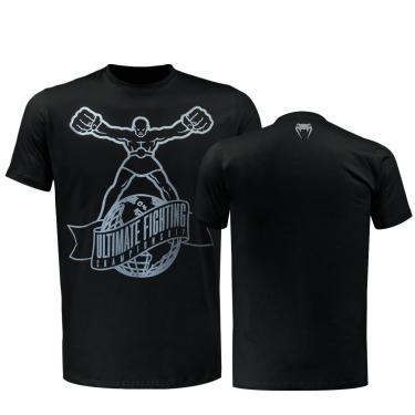 Imagem de Camiseta UFC By Venum Ulti-Man - Black/Black, Tamanho M