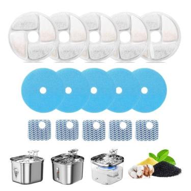 Imagem de Substituição do filtro de fonte de água Cat para aço inoxidável de 2,2