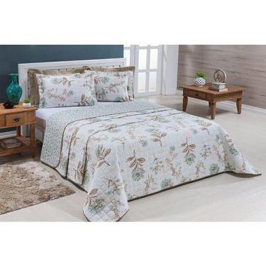 Imagem de Cobre Leito Dupla Face King Percal Estampado - Chrisney Bordados