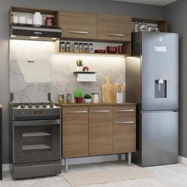 Imagem de Armário de Cozinha Completa 225cm Emilly Madesa 01