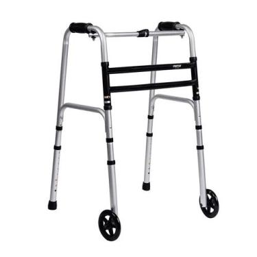 Imagem de Andador 3 em 1 Fixo Articulado e com Rodas Mercur