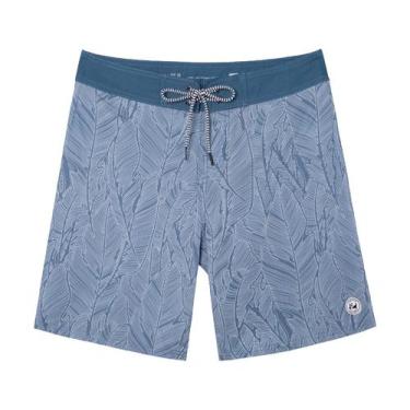 Imagem de Short de banho masculino vintage Cruzer Stretch Surf Cuz azul 32