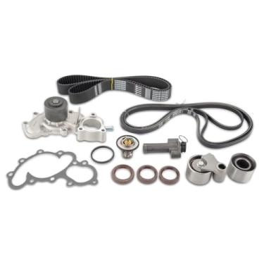 Imagem de KAX Kit de correia dentada com roda dentada compatível com Toyota Tundra 4Runner Tacoma13568-69095/99364-20870/90080-91090