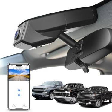 Imagem de Mangoal A câmera veicular 4K serve para Chevy Silverado 1500 2019-2021, 1500 Limited 2022 e HD 2020-2023 (modelo B), modelo B e modelo A têm os mesmos modelos por anos, mas a capa do sensor do veículo