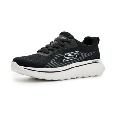 Imagem de Skechers Tênis masculino Go Walk Arch Fit N-Joy Nate, Preto/branco, 44