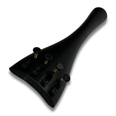 Imagem de Estandarte Cello 4/4 Metal Preto Com Microafinador Ronsani