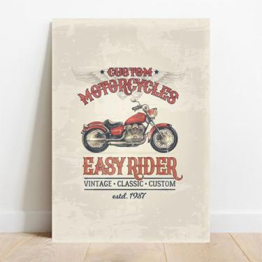 Imagem de Placa Decorativa Easy Rider - TaColado, 30x40cm