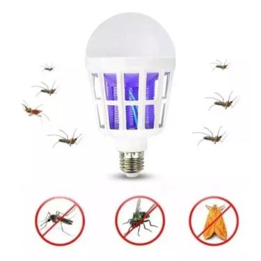 Imagem de Lâmpada Luz Led Repelente Mata Mosquito Inseto 110v - 15w