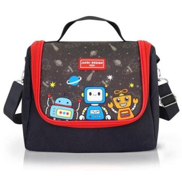 Imagem de Lancheira Térmica Infantil Amiguinhos Jacki Design  4.752 Ml Robo Pret