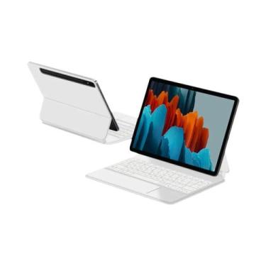 Imagem de Capa Teclado Mágico Smart Folio Para Samsung Galaxy Tab S10 FE S7 S8 S