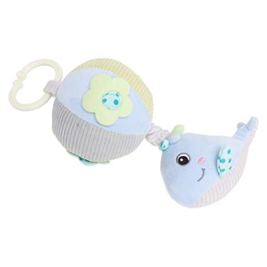 Imagem de Anel de Pelúcia de Bicho de Pelúcia Pendurado, Brinquedo de Pelúcia para Carrinho de bebê Confortável e Leve para Casa (Baleia)