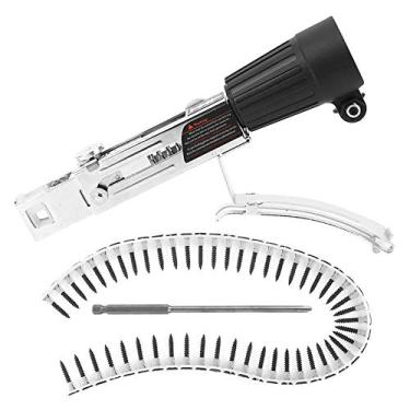 Imagem de Adaptador de pistola de pregos automático com 50 peças de pregos de corrente ajustável, parafuso de corrente, acessório de broca elétrica para furadeira elétrica de pistola de pregos