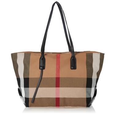 Imagem de Bolsas femininas de lona moda grande capacidade bolsa espaçosa feminina bolsa transversal moda bolsa alça superior 2023, Marrom, One Size