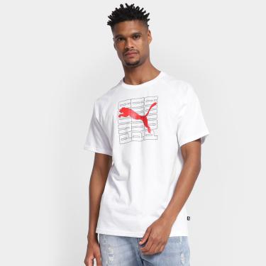 Imagem de Camiseta Puma Dimensional Graphic Masculina-Masculino