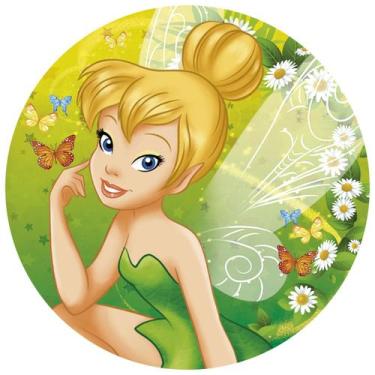 Imagem de Painel Festa Decoração Redondo Sublimado Sininho 1,50X1,50 - IMPAKTO V