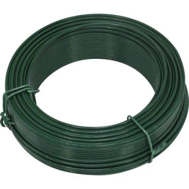 Imagem de Arame P/ Tela Revestido Pvc 1kg Verde Bwg14 2,11mm Tradestar