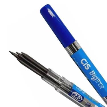 Imagem de Grafite 2.0mm 2B Big Tree Tubo c/ 6 Minas CIS - CIS 