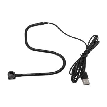 Imagem de Webcam Central USB de Alta Definição Com Tela Intermediária de 2 MP e Microfone Embutido para Conferência Em PC e Laptop