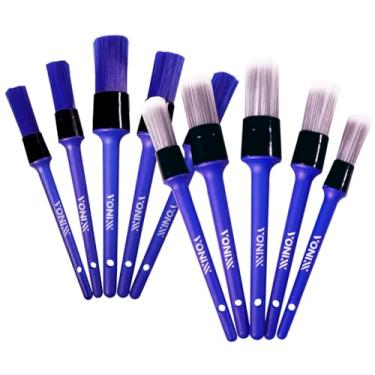 Imagem de Kit Pincel Automotivo Vonixx Externo + Kit Pincel Detalhamento Interno