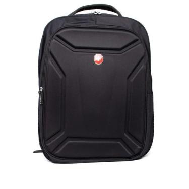 Imagem de Mochila Unissex Swissland Executiva Grande Preto/vermelho - YINS, Pret