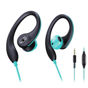 Imagem de Fones de Ouvido Intra-auriculares com Fio MUCRO - Design Esportivo com