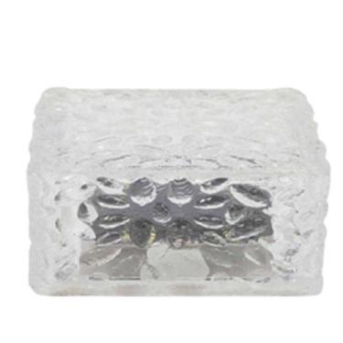 Imagem de Luz Solar LED de Tijolo de Gelo para Pátio - Design Moderno em Vidro I