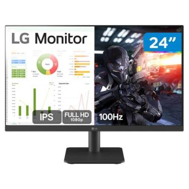 Imagem de Monitor PC Gamer 100Hz LG 24MS500 24" Full HD IPS HDMI 2x, 24"