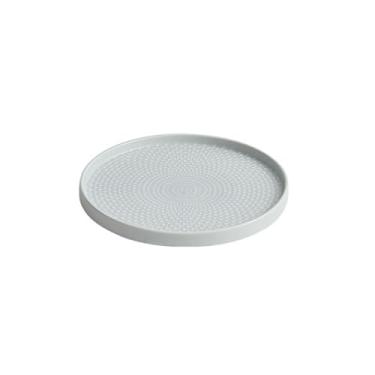 Imagem de Prato de salada de frutas estilo ocidental de cerâmica, disco criativo de fundo plano - 22 cm