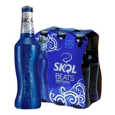 Imagem de Cerveja Skol Beats Senses Long Neck 269Ml 6 Unidades