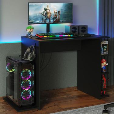 Imagem de Mesa para Computador Gamer Preta 9414 Madesa