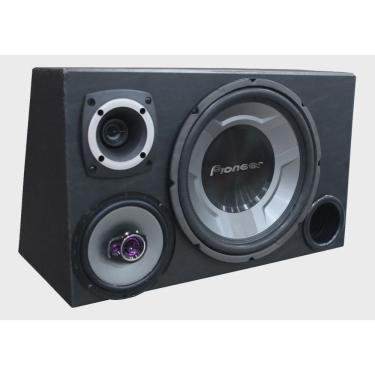 Imagem de Caixa Trio Grave Medio Agudo Pioneer 12 Pol 6 Pol Tweeter