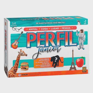 Imagem de Jogo de Tabuleiro Perfil Júnior 2 com 216 Cartas - 01979 - Grow