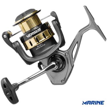 Imagem de Molinete Pesca Marine Versus 6000 Drag 9kg 4Rol Lançamento