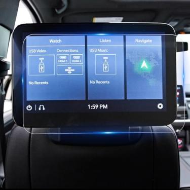 Imagem de (Pacote com 2) 2025 GMC Yukon XL protetor de tela traseira antirreflexo fosco para GMC Yukon Denali 2025 2026 e XL 32.0 cm assento traseiro entretenimento TV mídia protetor de tela acessório de