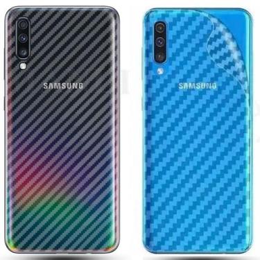 Imagem de Película Traseira Fibra Carbono Samsung Galaxy A50 - ELETRODU
