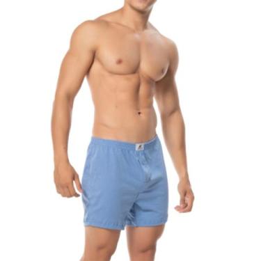 Imagem de Cueca Samba Canção Abertura Frontal Cós Elástico 100% Algodão Keeper 1