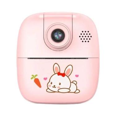 Imagem de Câmera Digital De Impressão Instantânea Infantil, Cartão De Memória 32